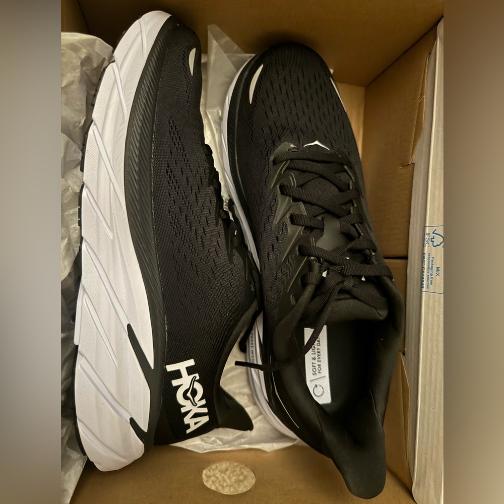 Hoka men running shoes size 8.5